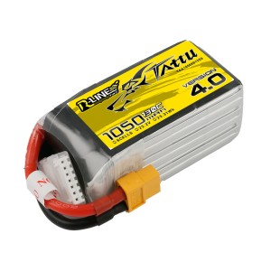 Baterie Tattu R-Line Version 4.0 1050mAh 22.2V 130C 6S1P Lipo XT60 