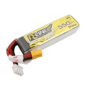 Baterie Tattu R-Line  550mAh 7.4V 95C 2S1P Lipo XT30 