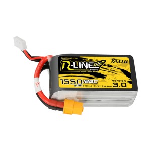 Baterie Tattu R-Line Version 3.0 1550mAh 14.8V 120C 4S1P Lipo XT60 