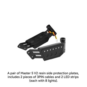 Osłony boczne z led do ramy Speedybee Master 5 V2 Stack side plate L+R