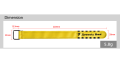 Pasek do baterii SpeedyBee battery strap 20x220mm LARGE 3 szt